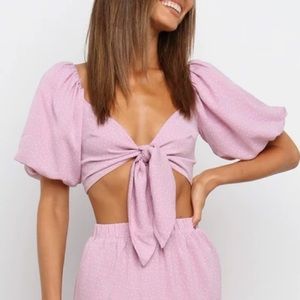 (NWT) Petal + Pup Sabar Top Lilac
